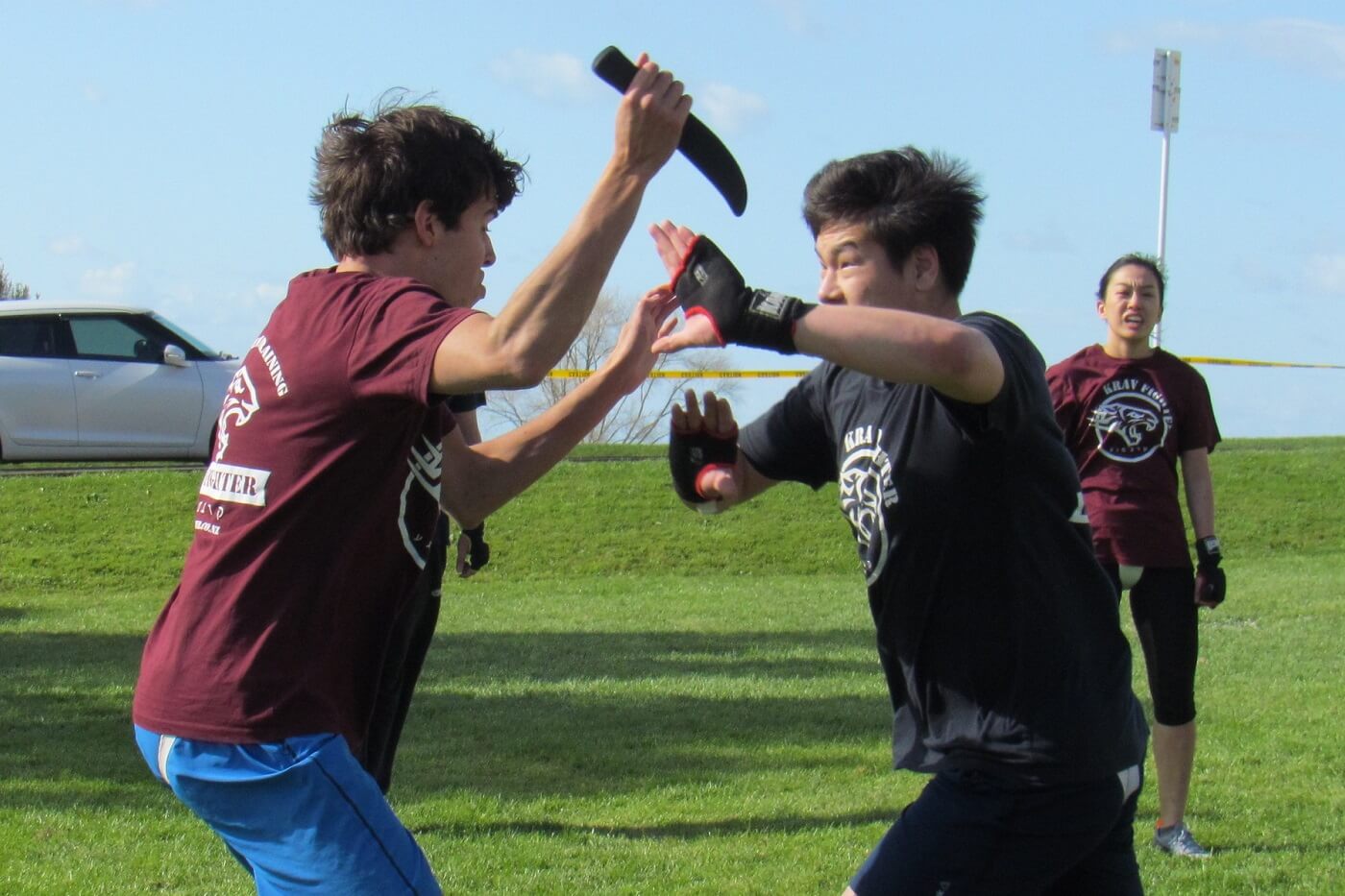 Krav Maga Confidence During Knife Attack