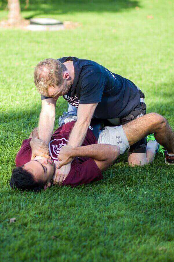 Krav Maga Ground Choke
